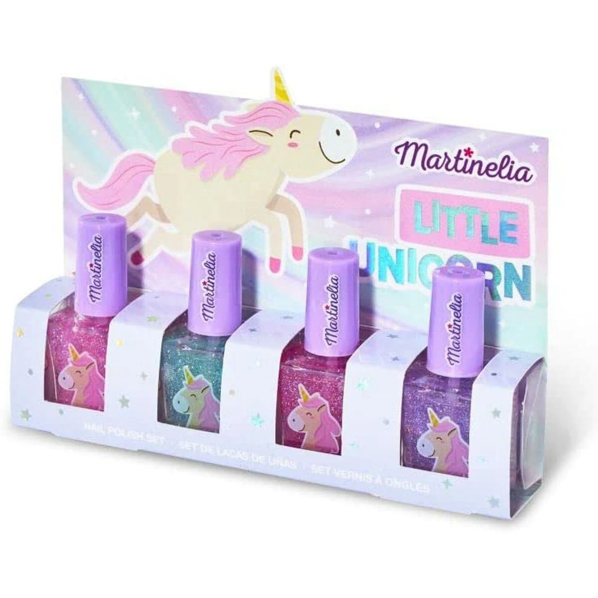 Martinelia Little Unicorn Nagų lakas Set nagų lakų rinkinys vaikams
