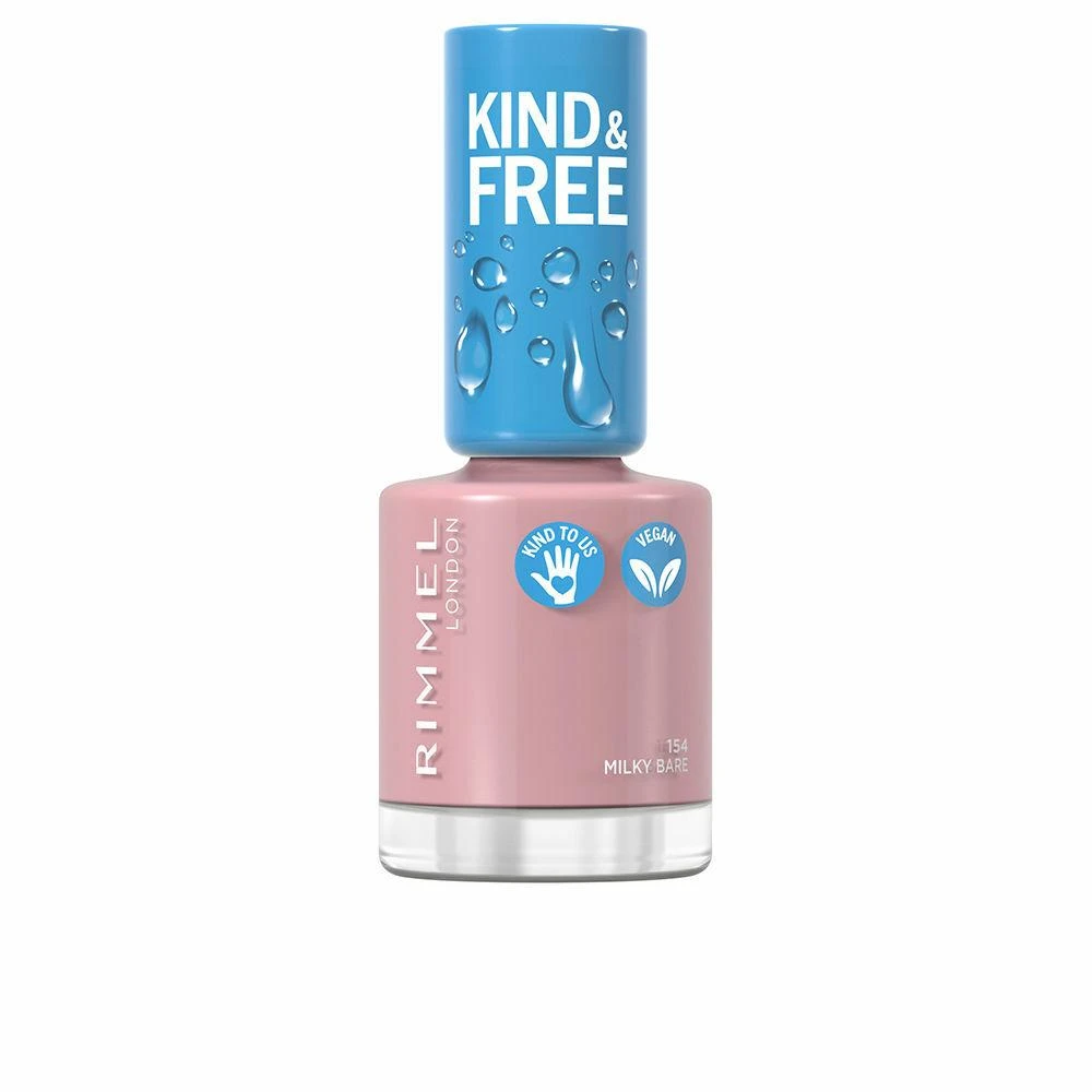 Rimmel London Kind and Free Nagų lakas 154-Milky Bare