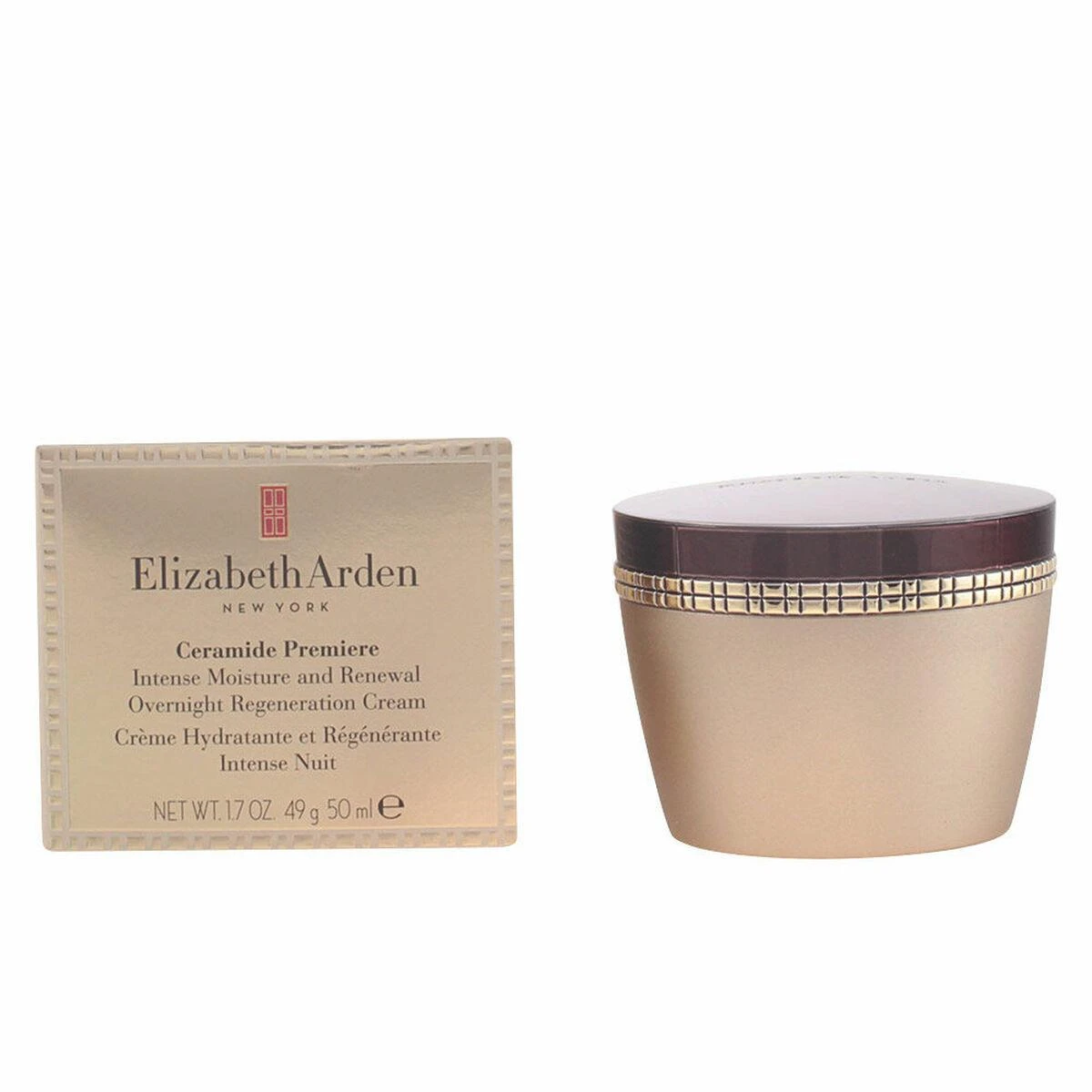 "Elizabeth Arden Ceramide Premiere" intensyviai drėkinantis ir atnaujinantis naktinis regeneracinis kremas 50ml