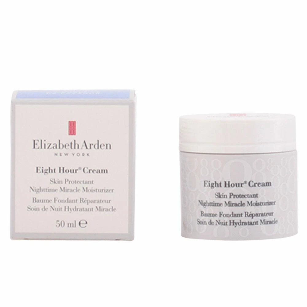 Elizabeth Arden Eight Hour Nighttime Miracle Moisturizer Drėkinamasis naktinis veido kremas 50ml