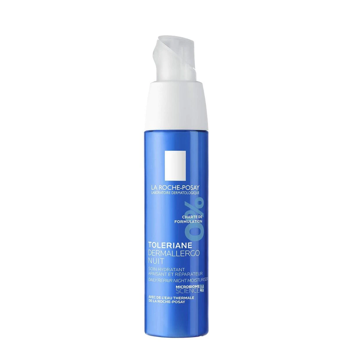La Roche Posay Toleriane Dermalergo Night naktinis kremas jautriai veido odai, 40 ml