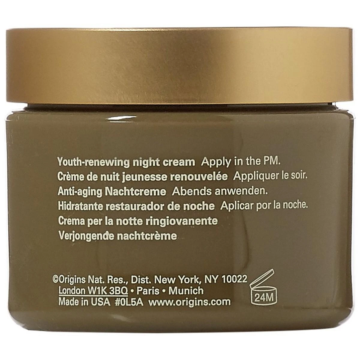 Origins Plantscription Youth-Renewing Power Night Kreminis aktyvusis naktinis kremas, 50 ml