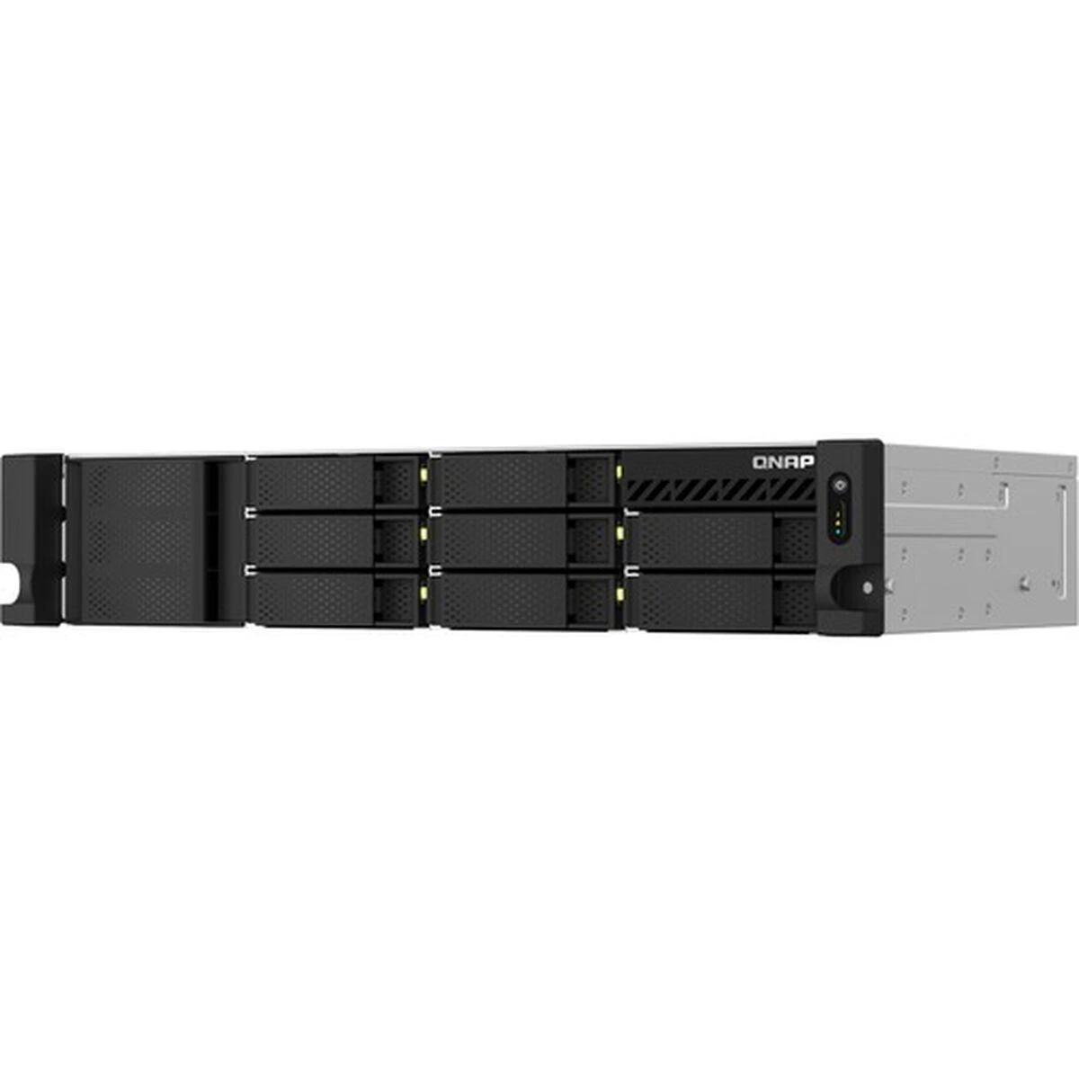 Serveris QNAP TS-864EU-RP NAS Rack (2U) Intel® Celeron® N5095 8 GB DDR4 0 TB QNAP Turbo System Juodas