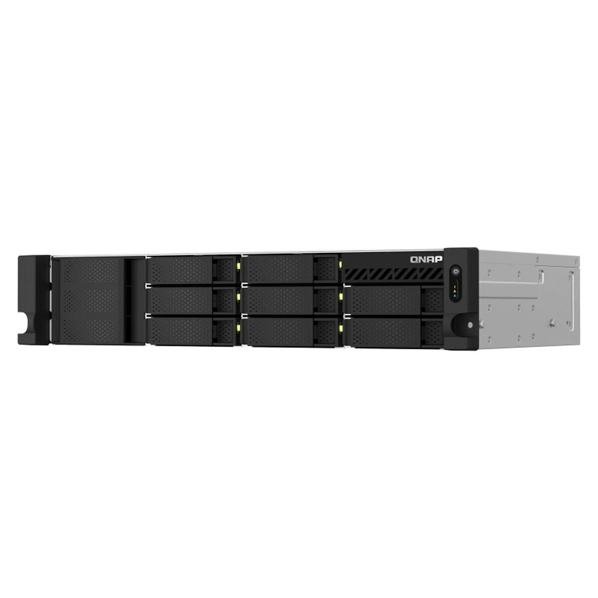 Serveris QNAP | Integruotas procesorius | TS-873AeU-RP-4G | AMD Ryzen | V1500B 4 gyslos/8 sriegiai | Procesoriaus dažnis 2,2 GHz | 64 GB
