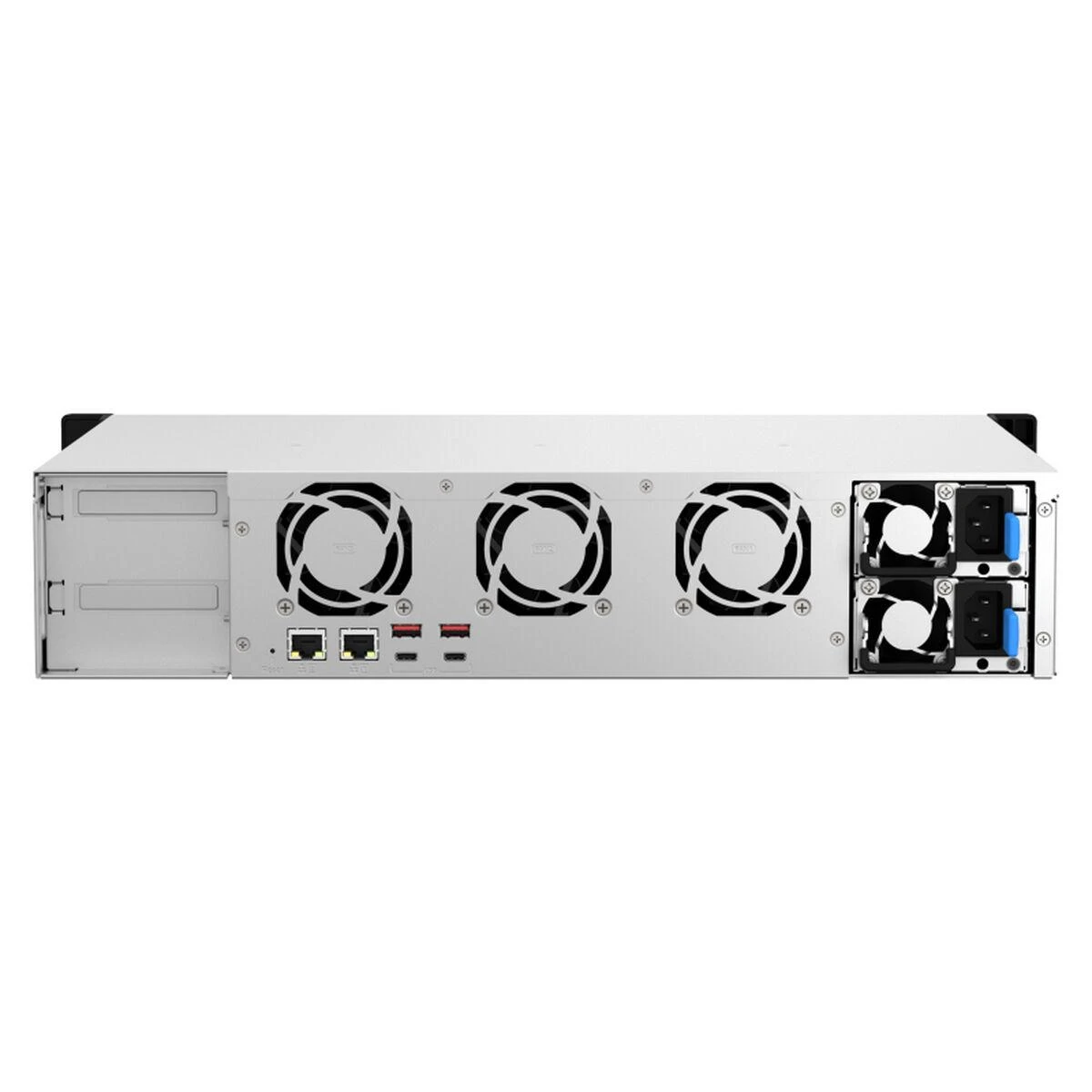 Serveris QNAP | Integruotas procesorius | TS-873AeU-RP-4G | AMD Ryzen | V1500B 4 gyslos/8 sriegiai | Procesoriaus dažnis 2,2 GHz | 64 GB