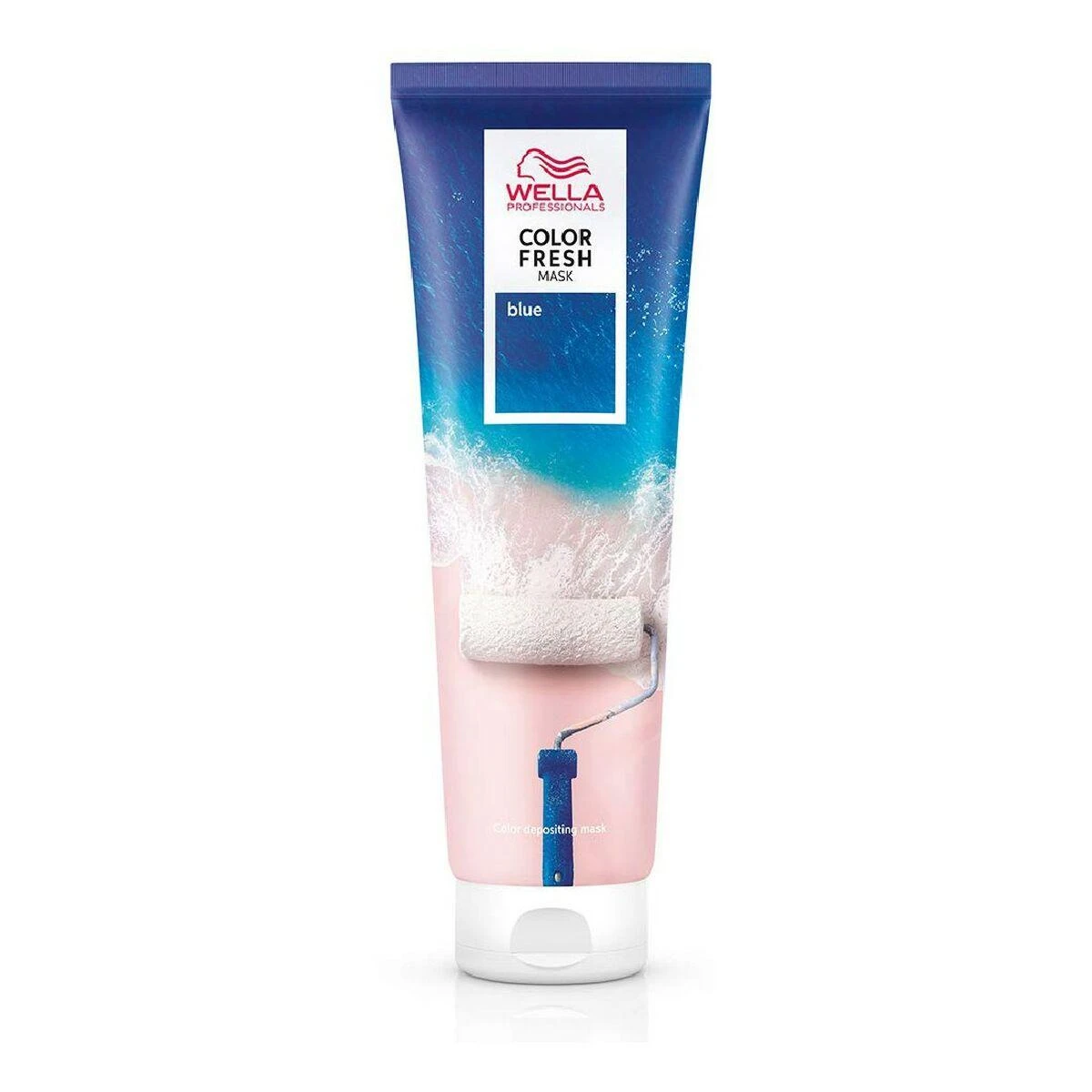 Kaukė suteikianti atspalvį plaukams Wella Color Fresh Mask 150 ml - Mėlyna