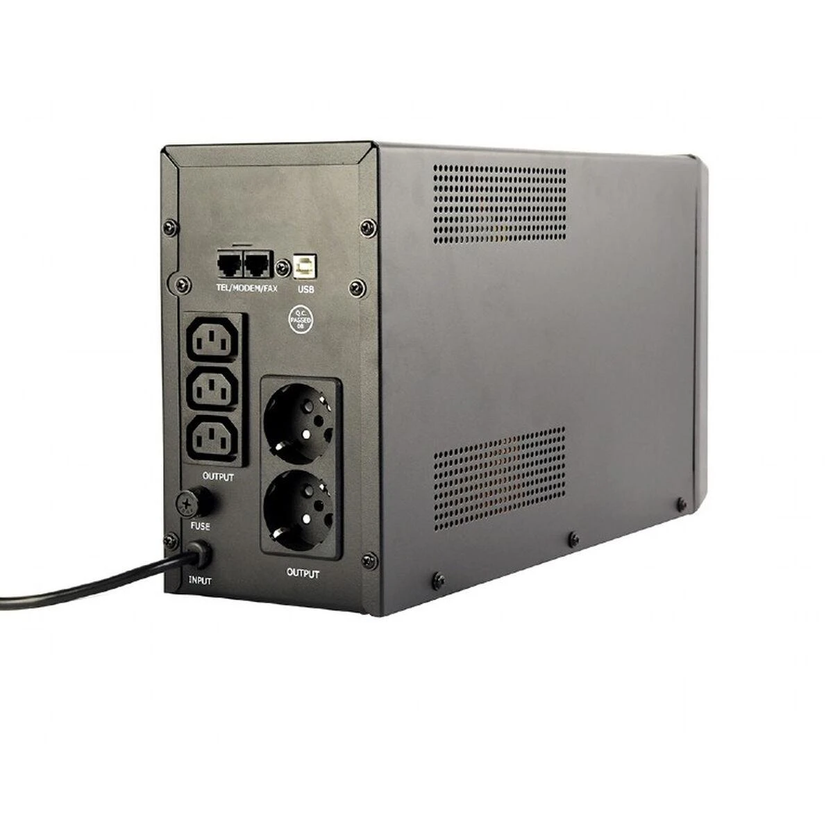 Nezatříděno Energija | Nepertraukiamo maitinimo šaltinis (UPS) su USB ir LCD ekranu | EG-UPS-035 | 2000 VA | 1200 W