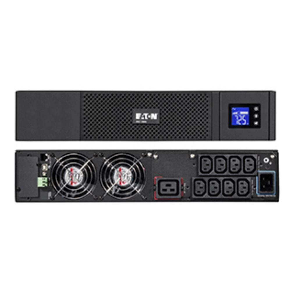 Eaton 5SC 3000I RT2U „Line-Interactive“ 3000 VA 2700 W 9 AC išvestis(ys / čių)