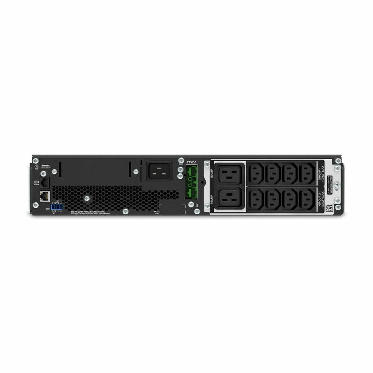 Apc „Smart-UPS SRT“ 3000 VA / 2700 W RM 230 V prijungtas, 4 min. esant pilnai apkrovai