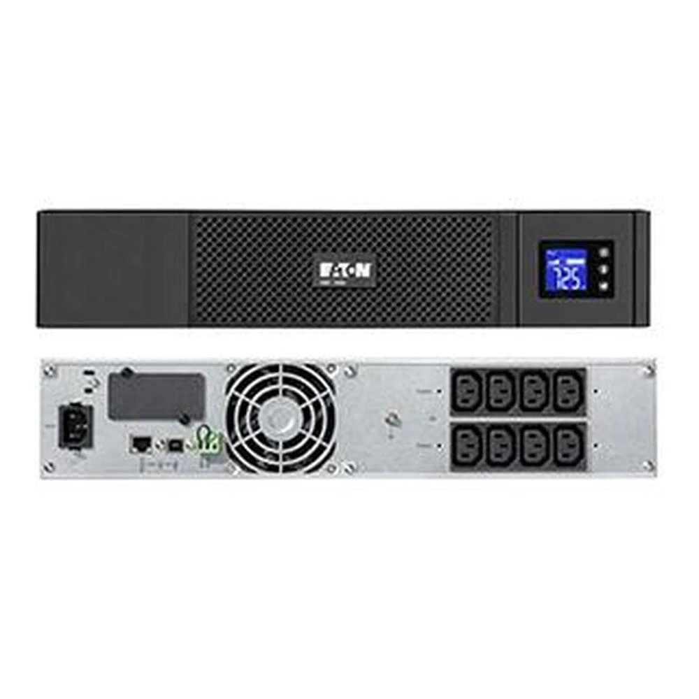 Eaton 5SC 1500I RACK2U „Line-Interactive“ 1500 VA 1050 W 8 AC išvestis(ys / čių)