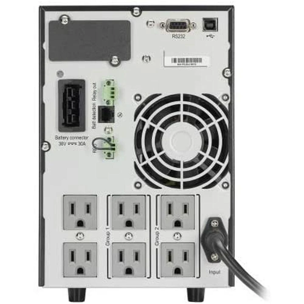 Eaton 9SX Dviguba konversija (prisijungus) 1000 VA 900 W 6 AC išvestis(ys / čių)