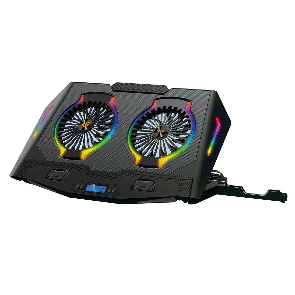 Carruzzo Conceptronic THYIA02B aušinimo padėklas nešiojamam kompiuteriui 43,2 cm (17″) Juoda