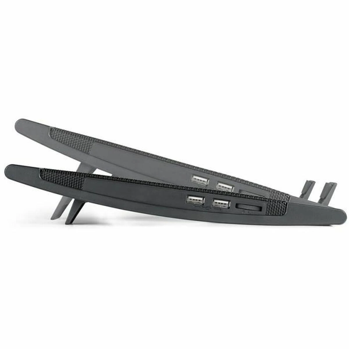 Deepcool | Nešiojamas kompiuteris aušintuvas Wind Pal FS, plonas, nešiojamas, didelio našumo, du 140 mm ventiliatoriai, 2 xUSB Hub, up tp 17" | 382x262x46mm mm | 922g g