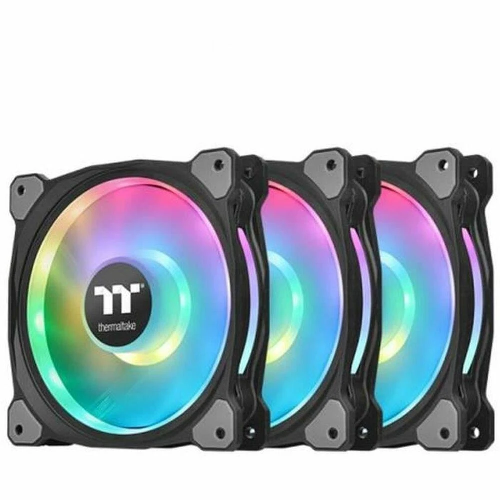 „Wentylator Thermaltake Riing Duo 14 RGB 3-pack + Hub“ (CL-F078-PL14SW-A)