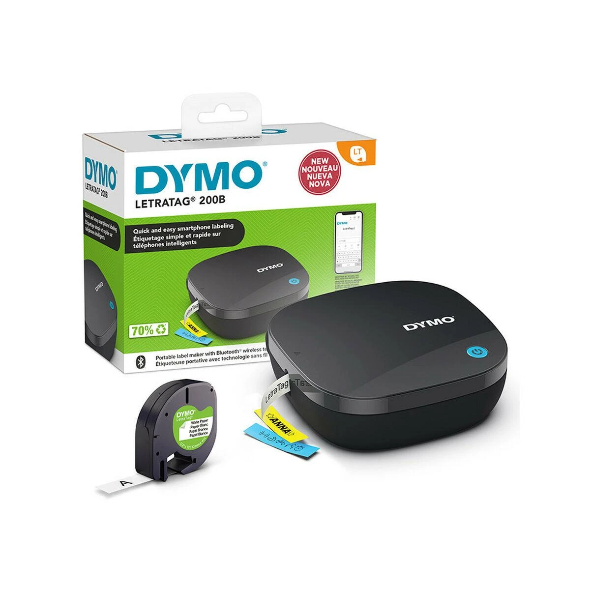 DYMO 2172855 LetraTag LT-200B Spausdintuvas Bluetooth