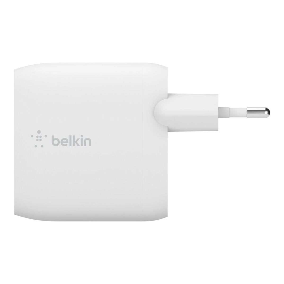 Įkroviklis Belkin Boost Charge 24W 2xUSB-A + USB-A to USB-C cable 1.0m baltas