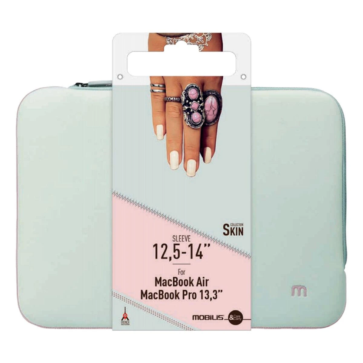Dėklas Mobilis Skin Sleeve 14'' Jasnoszary