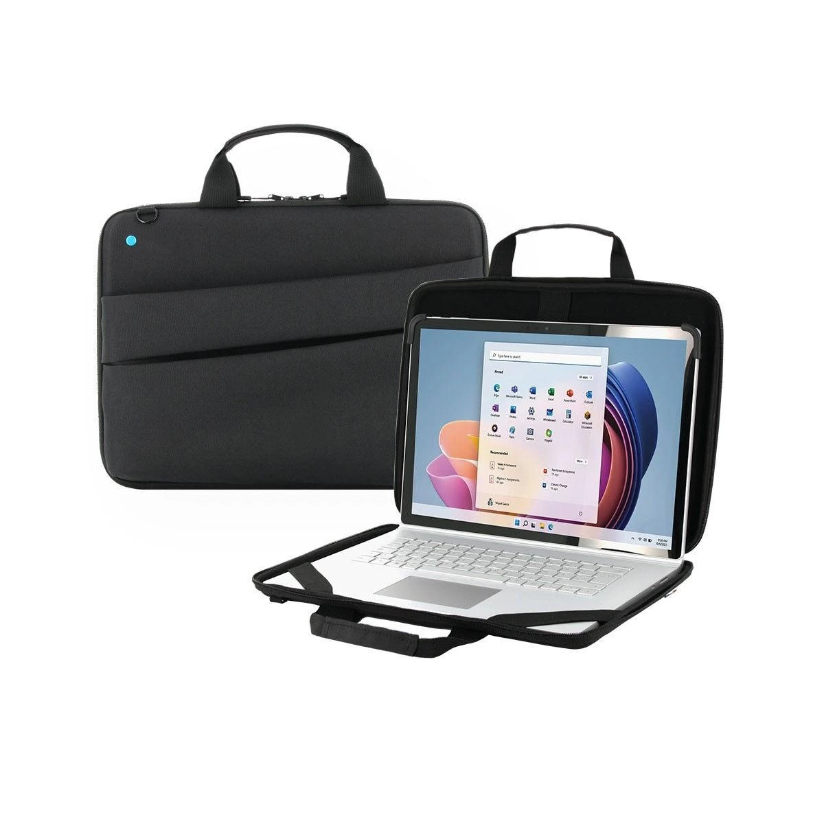 Krepšys Mobilis Mobilis TheOne Rugged Case Clamshell 12.5-14'' - Juodas