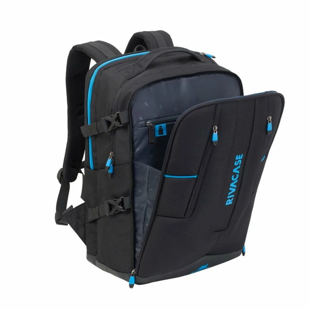 Kuprinė Rivacase Borneo 7860 žaidimų mėgėjams 17.3" (juoda)