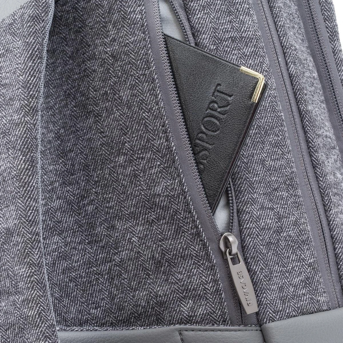 Kuprinė Rivacase 7960 pilkas 15.6"