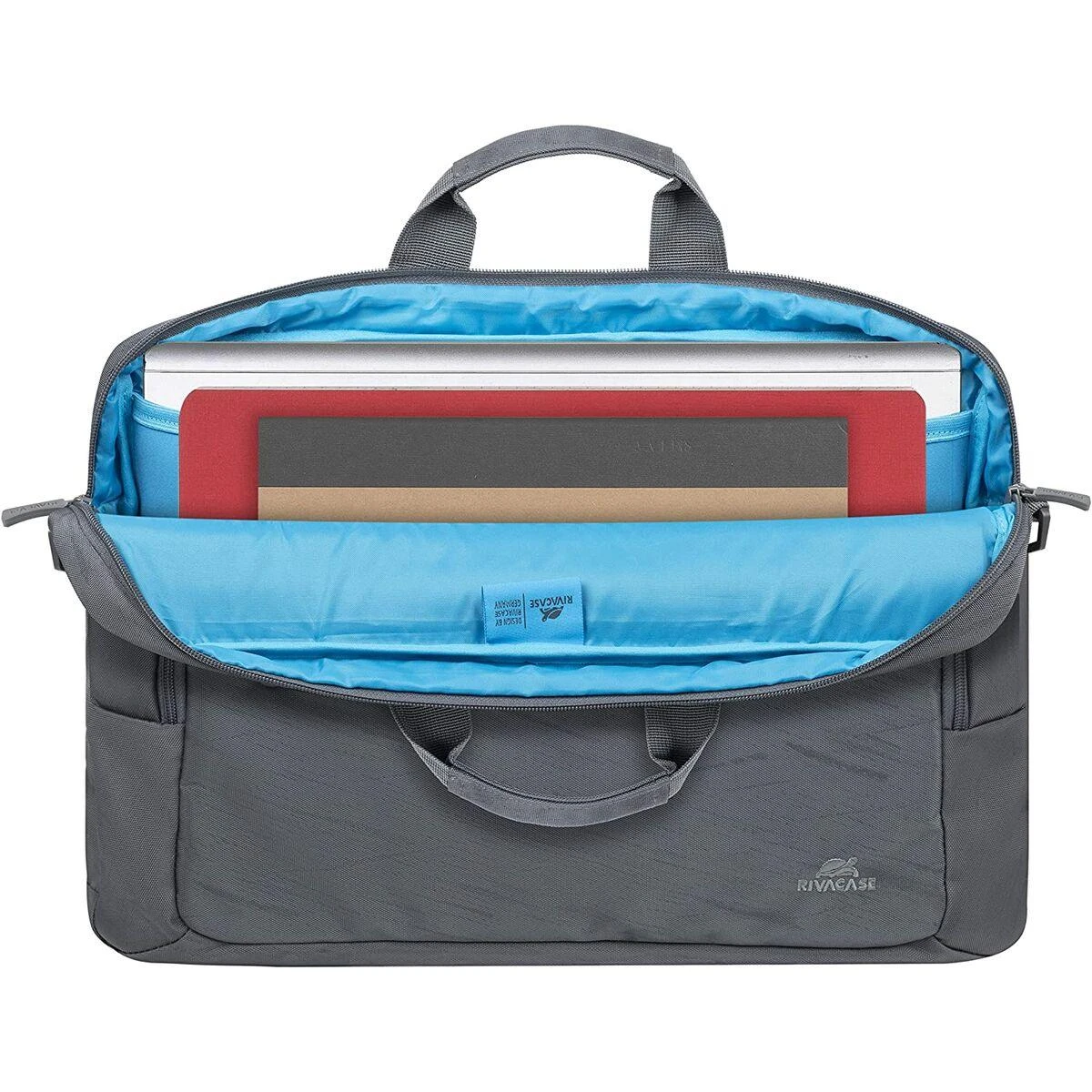 Dėklas RIVACASE 7531 pilkas Alpendorf-ECO Nešiojamas kompiuteris bag 15.6-16"