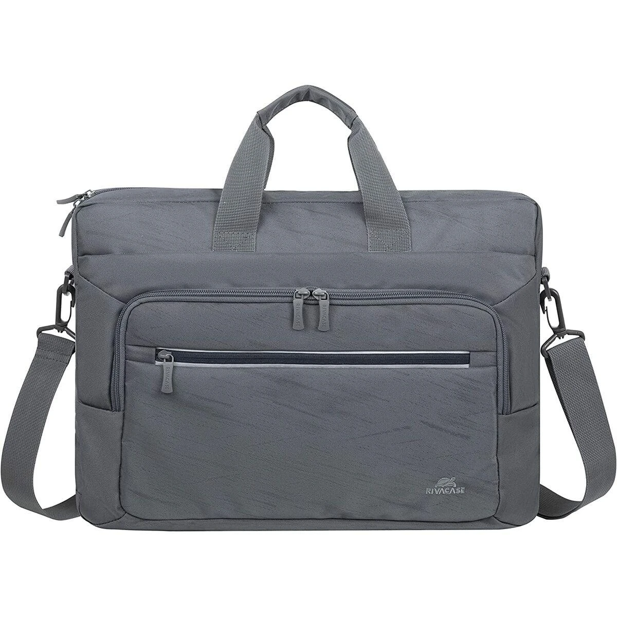 Dėklas RIVACASE 7531 pilkas Alpendorf-ECO Nešiojamas kompiuteris bag 15.6-16"