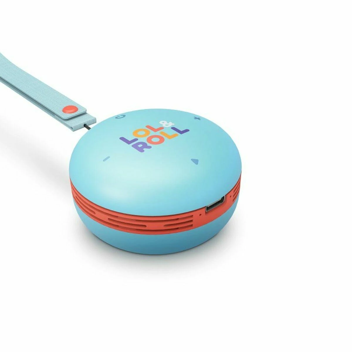 Energy Sistem Lol&Roll Pop Kids nešiojama kolonėlė, Melsvos spalvos
