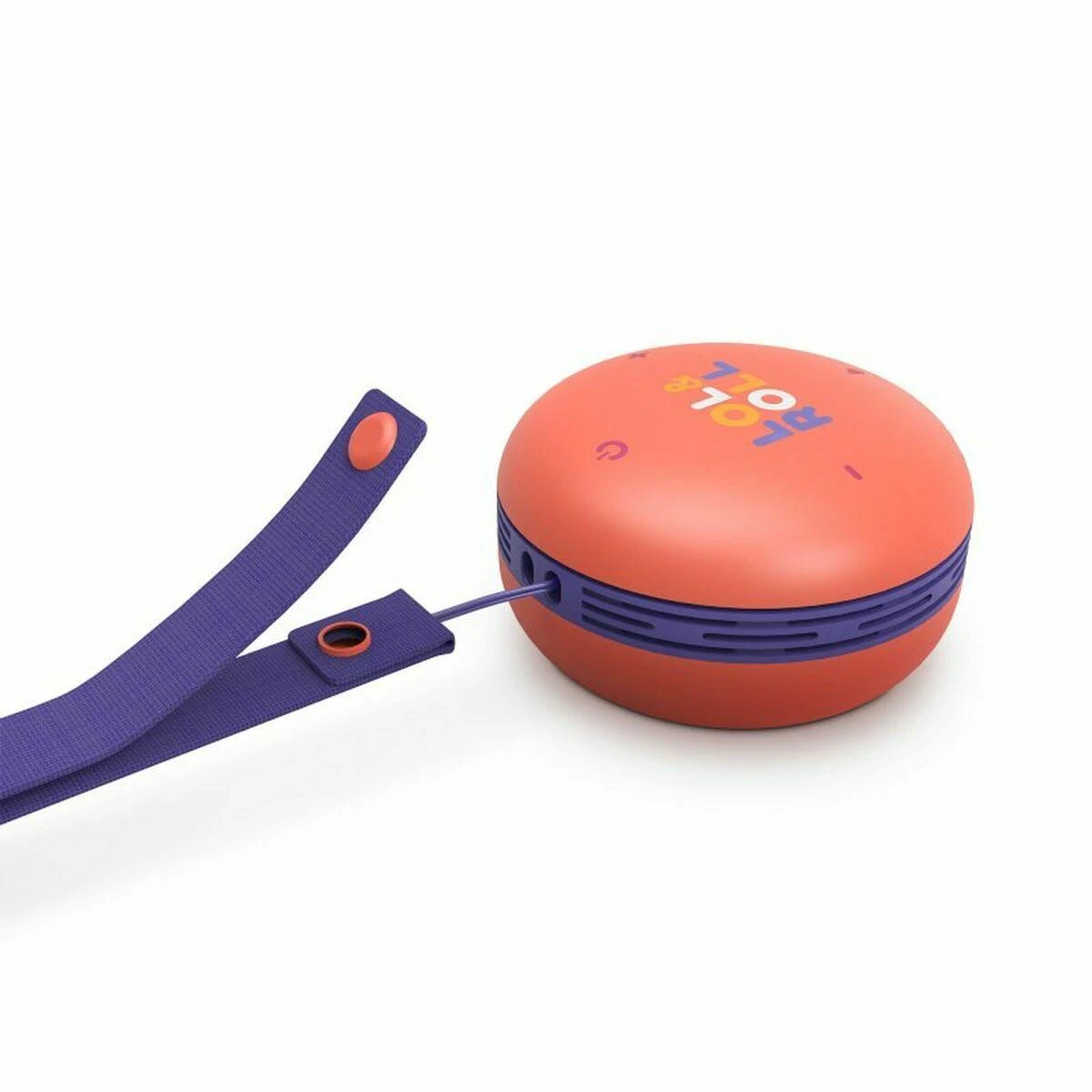 Energy Sistem Lol&Roll Pop Kids nešiojama kolonėlė, Oranžinės spalvos