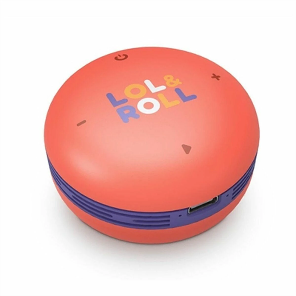 Energy Sistem Lol&Roll Pop Kids nešiojama kolonėlė, Oranžinės spalvos