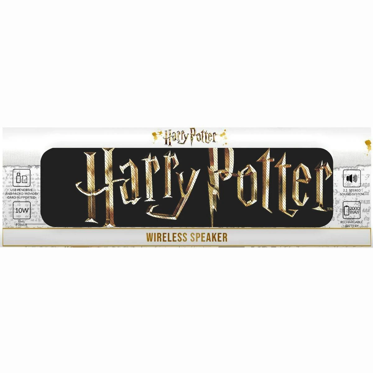 Nešiojamos Bluetooth garso kolonėlės ERT Group Harry Potter Juoda
