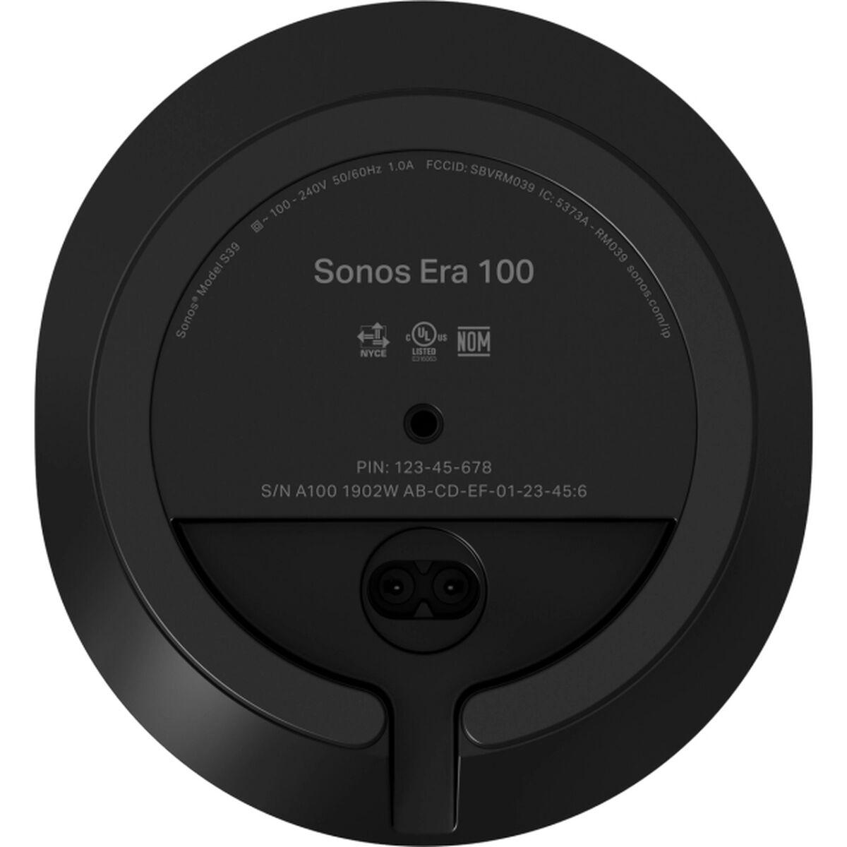 Nešiojama Bluetooth garso kolonėlė Sonos Era 100, Juodos spalvos