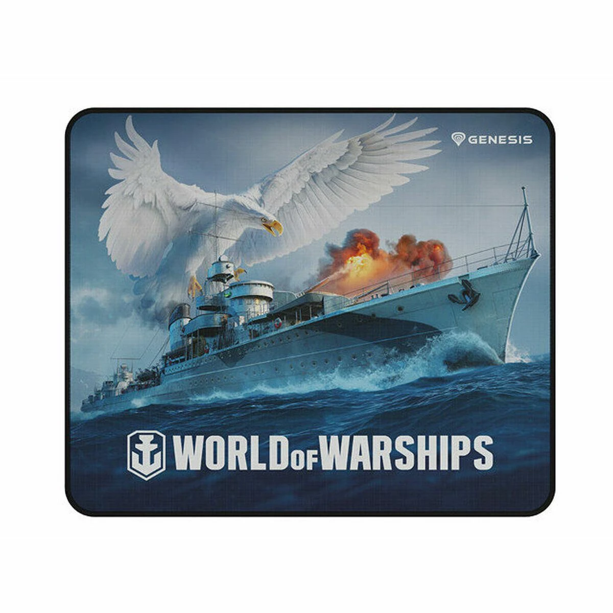 NATEC GENESIS Pelės kilimėlis Carbon 500 M World of Warships 300x250mm