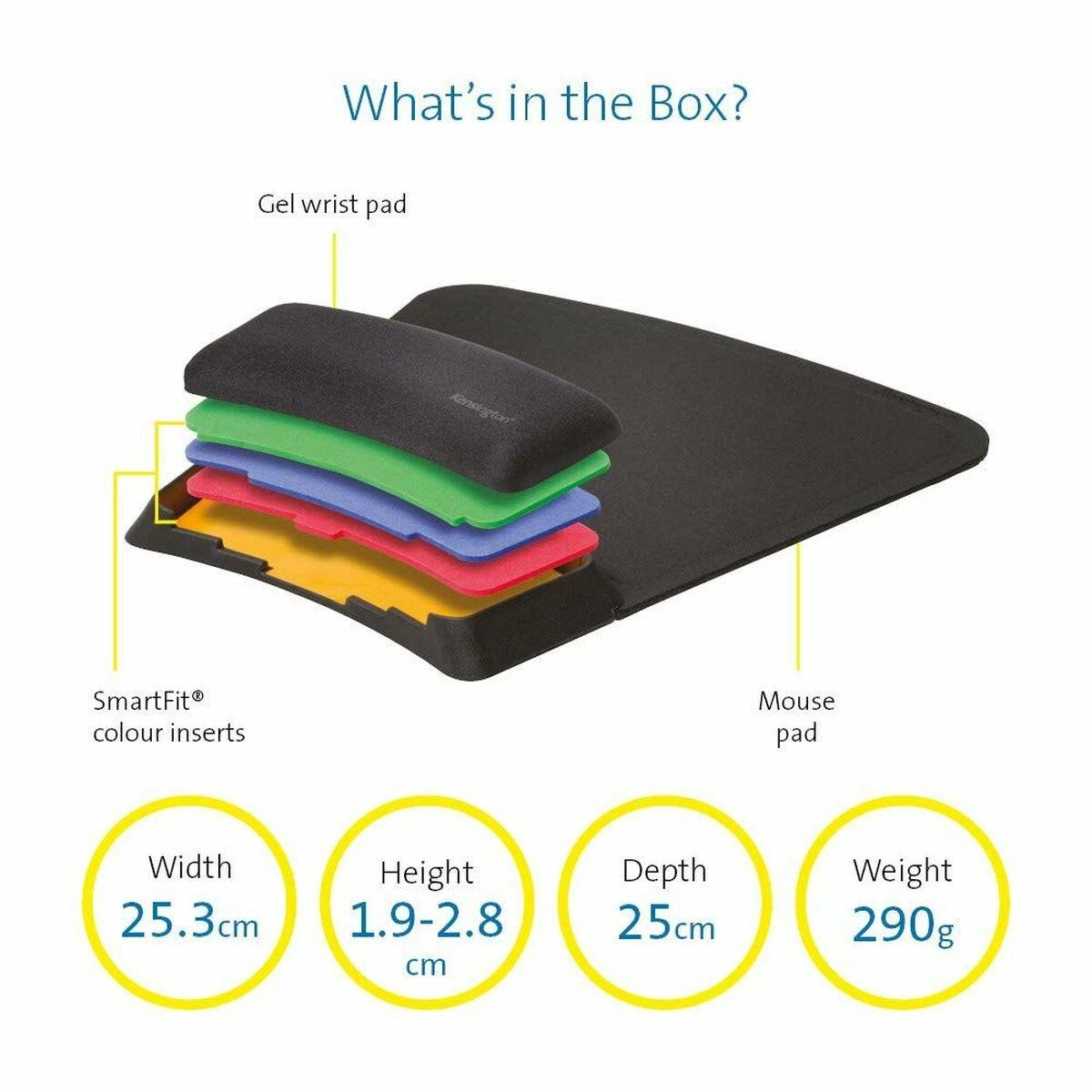 Leitz Ergonominis pelės kilimėlis KENSINGTON SmartFit