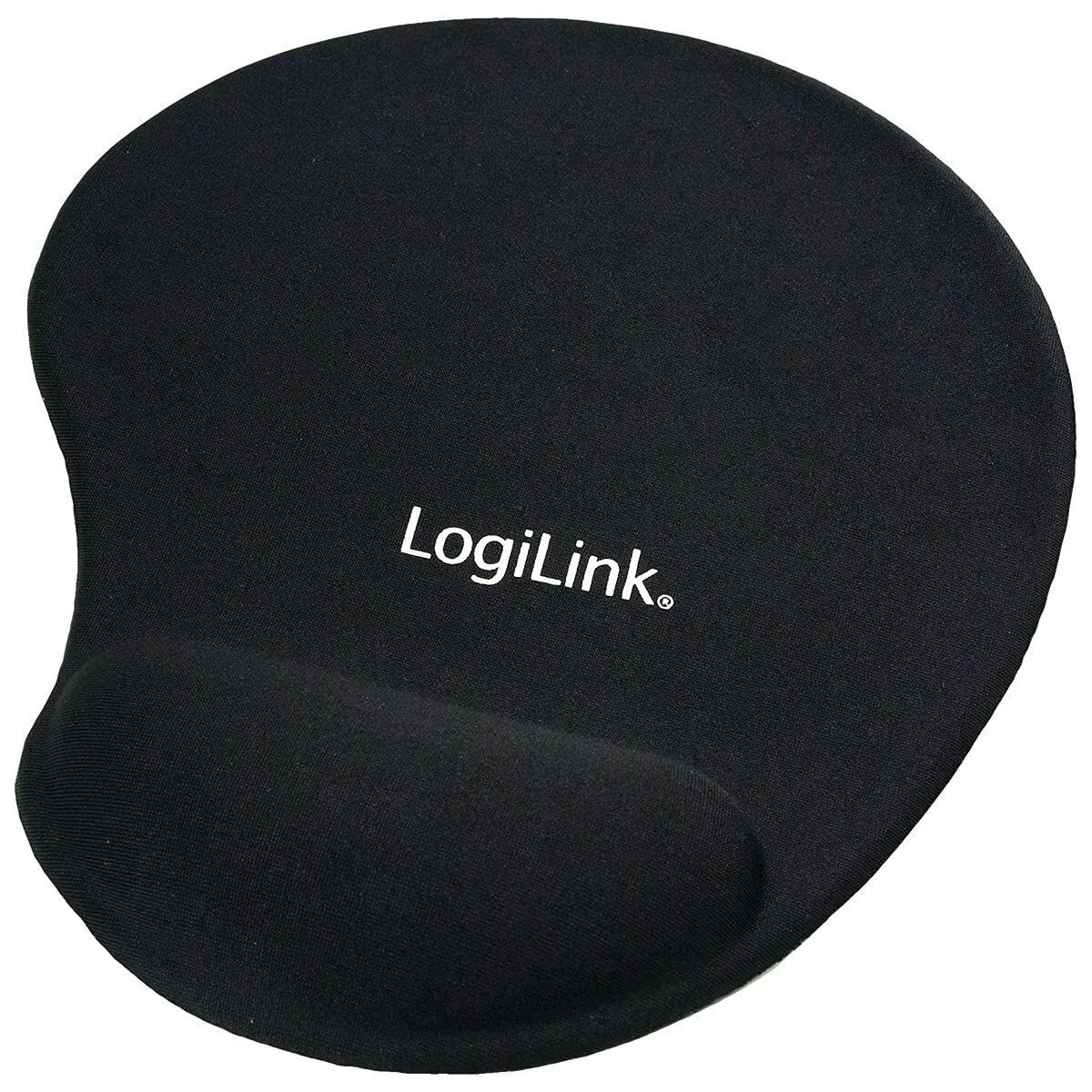 Pelės kilimėlis su riešo atrama Logilink ID0027, juodas