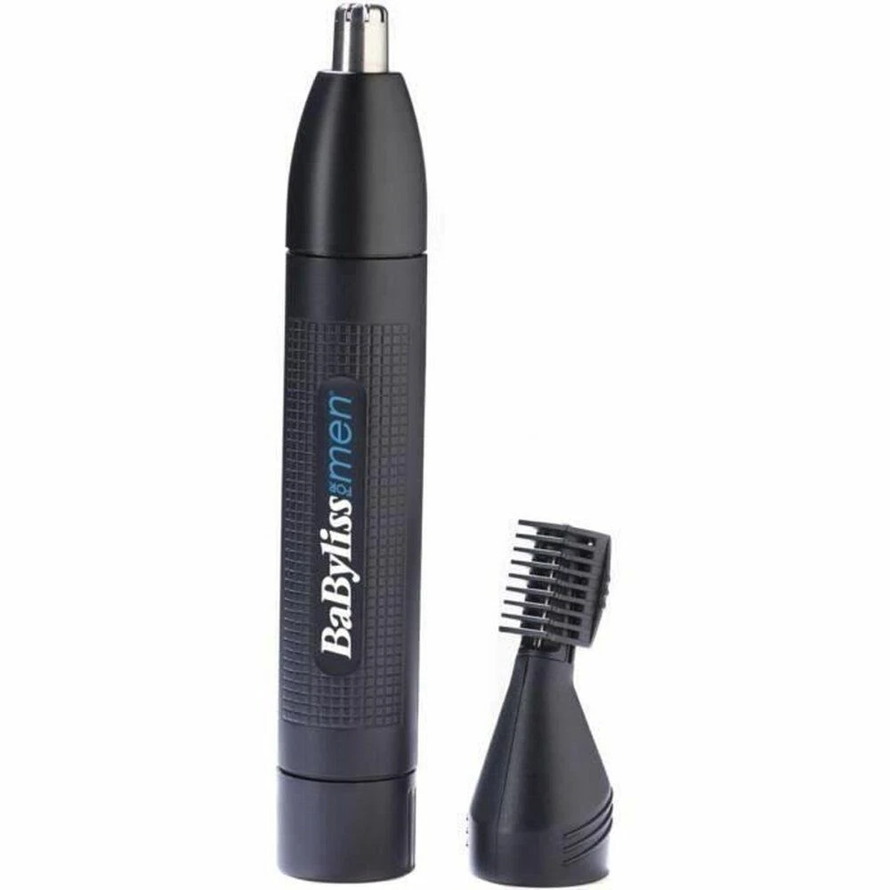 Sveikata ir asmeninė priežiūra - BaByliss Men Nosies Ir Ausų Žoliapjovė E652E, Plaunamos Priedai, Juoda