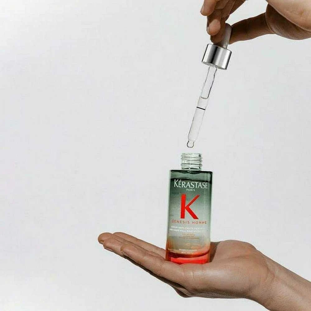 Kérastase Genesis Homme Anti Hair-Fall Fortifying Serum stiprinantis serumas nuo plaukų slinkimo, 90 ml