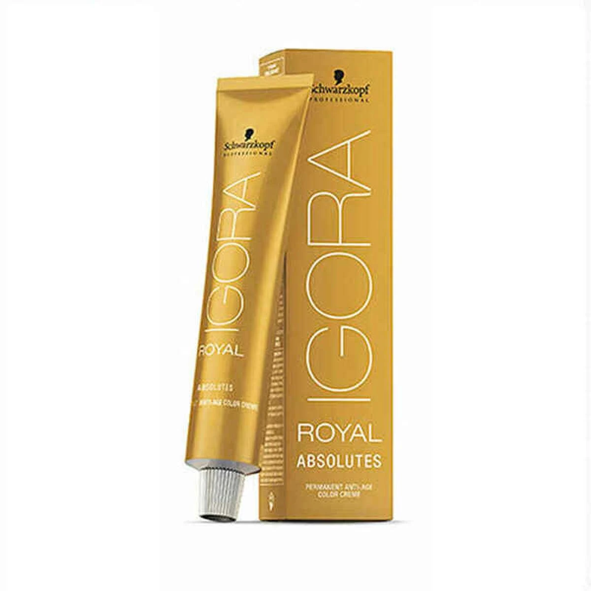 Schwarzkopf Igora Royal Absolutes 4-60 dažų pakuotė ir tūbelė
