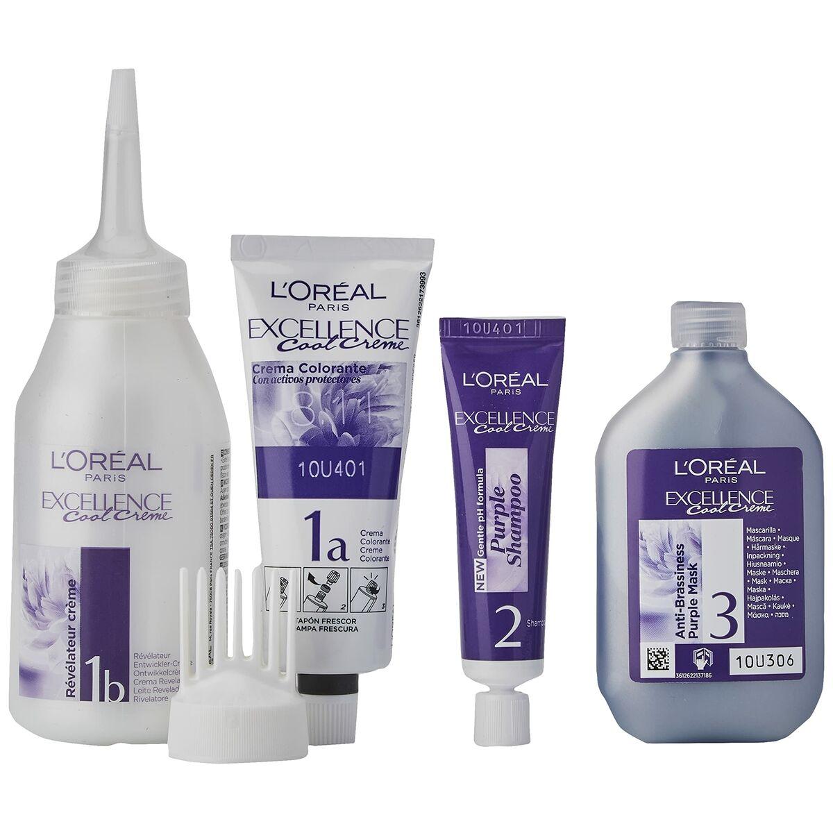 Plaukų dažai L'oreal Professionnel Excellence Cool Creme 8.11 Light Ash Skirtas šviesiems plaukams 192ml