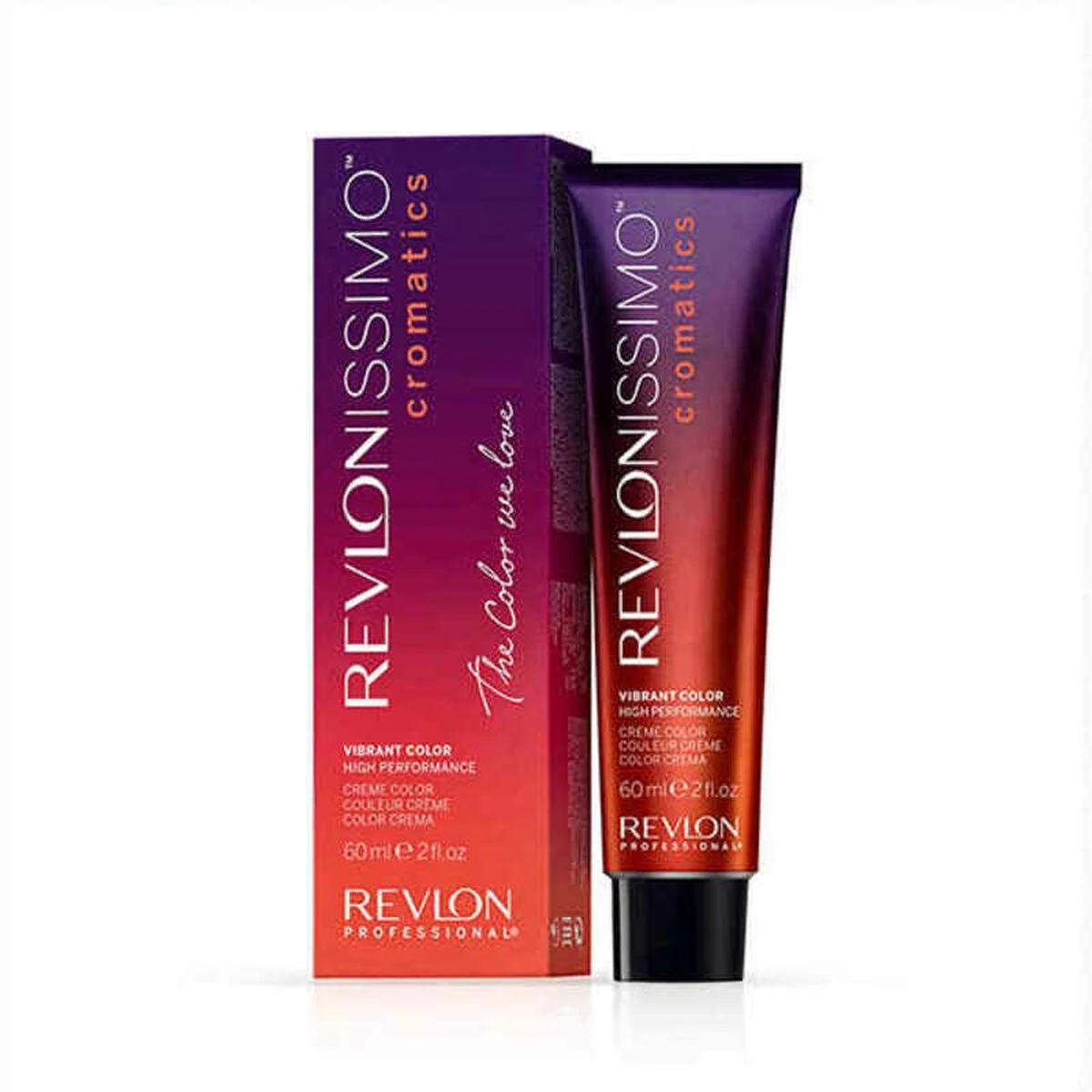 Revlonissimo Cromatics C60-Fire tūbelė ir dėžutė