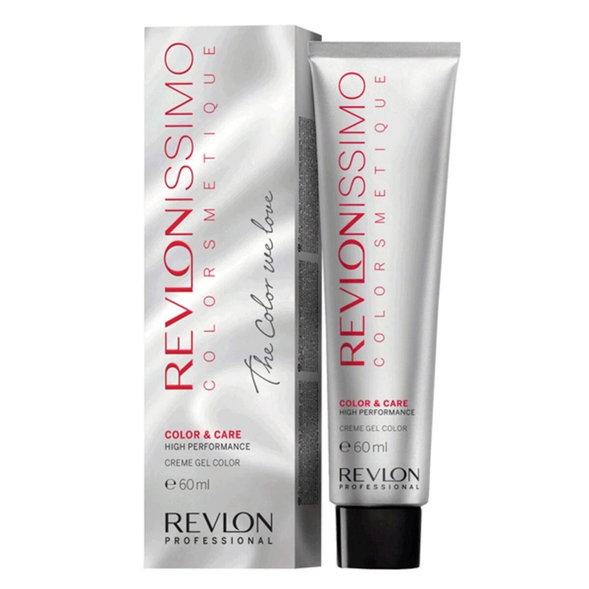 Revlon Revlonissimo dažų tūbelė ir pakuotė