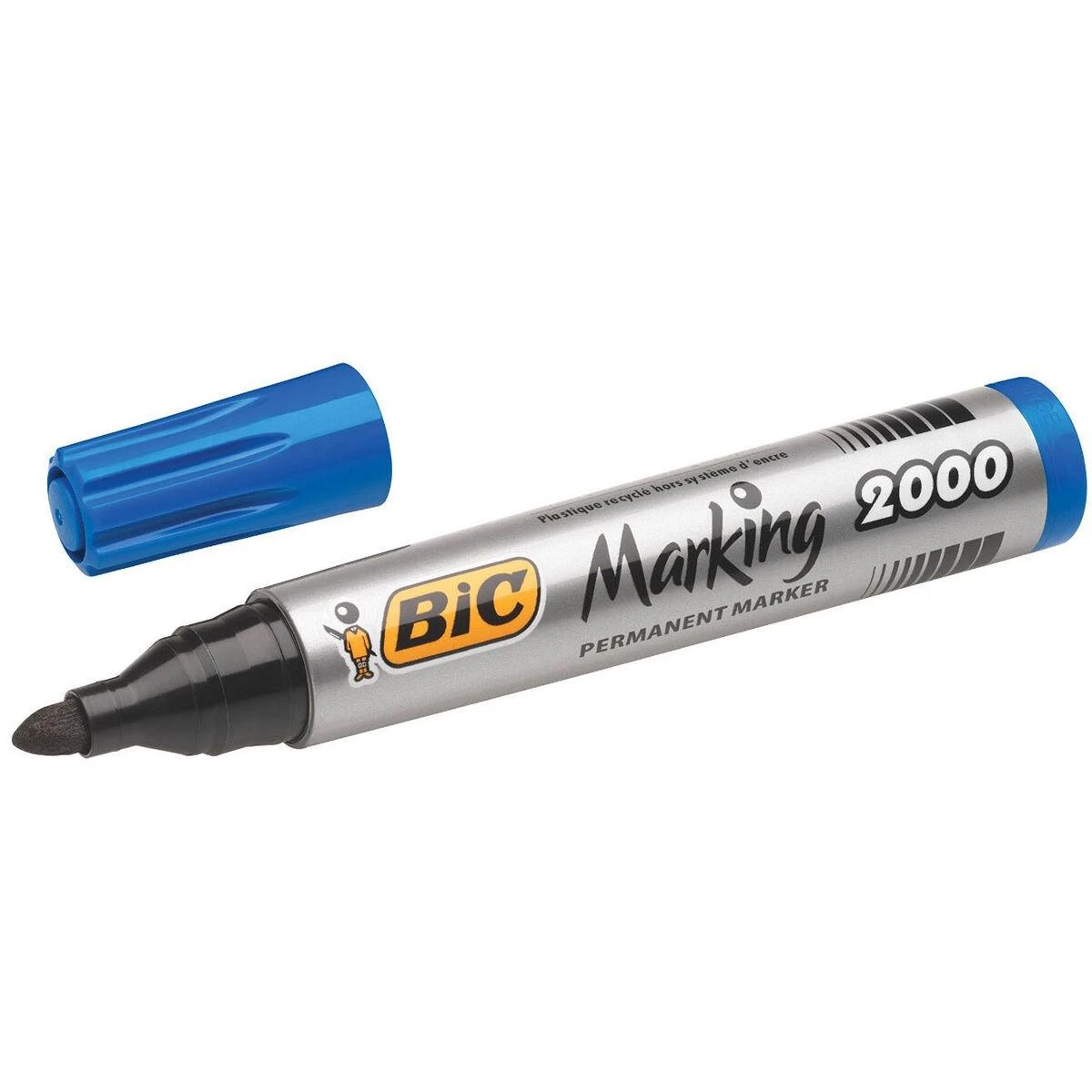 Bic Permanentinis žymeklis Eco 2000 2-5 mm, mėlynas, pakuotėje 12 vnt. 000064