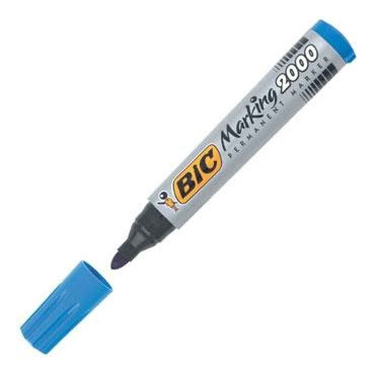 Bic Permanentinis žymeklis Eco 2000 2-5 mm, mėlynas, pakuotėje 12 vnt. 000064