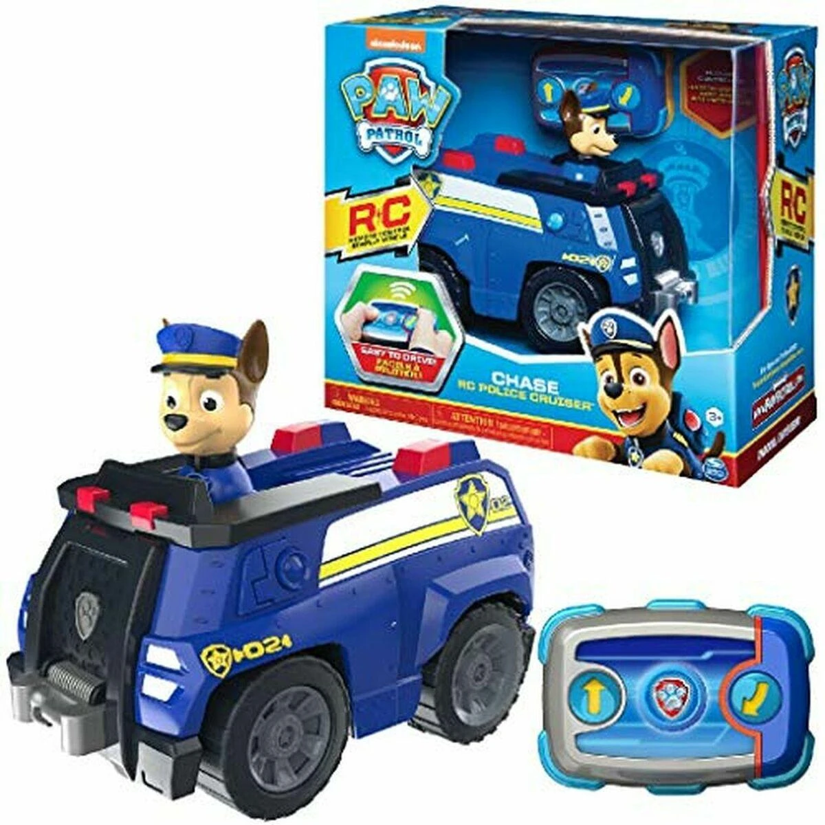 PAW PATROL valdoma transporto priemonė Chase Cruiser, 6054190