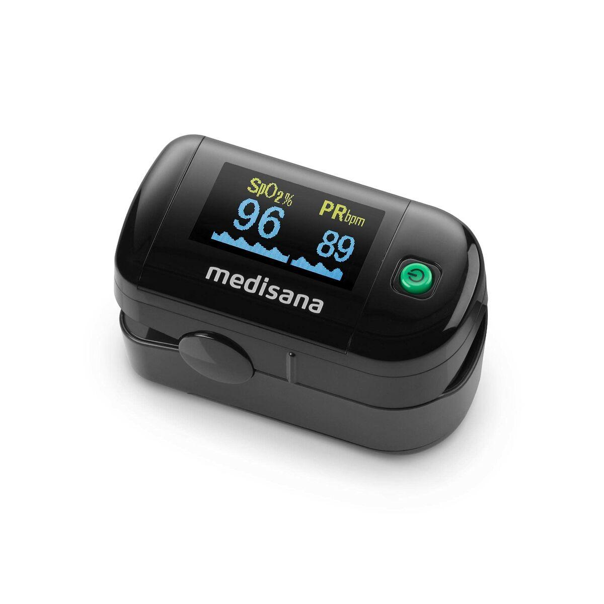 Medisana Pulso matuoklis-oksimetras PM 100, juodos spalvos
