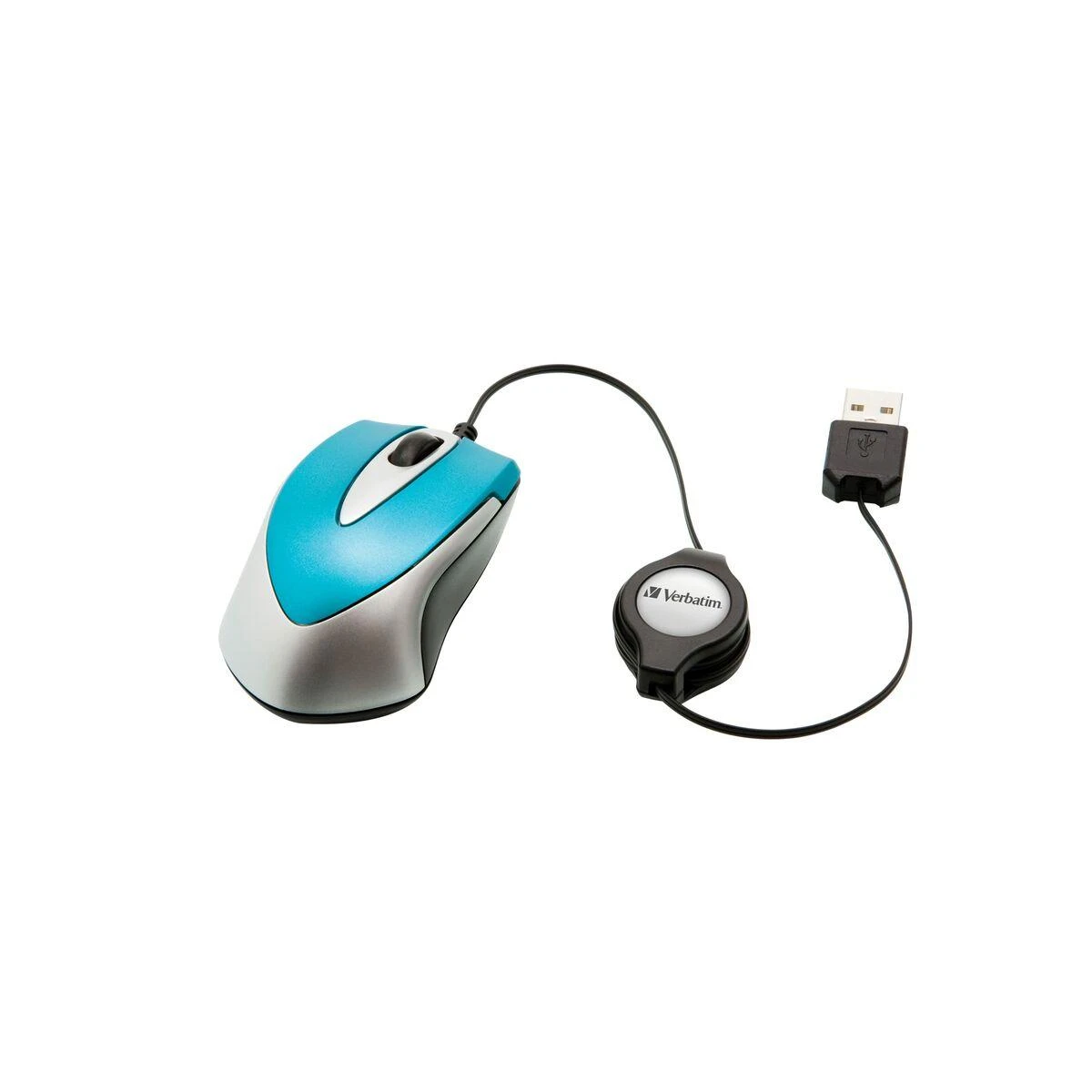 Verbatim Go Mini kompiuterinė pelė USB A tipo Optinis 1000 DPI Abiems rankoms