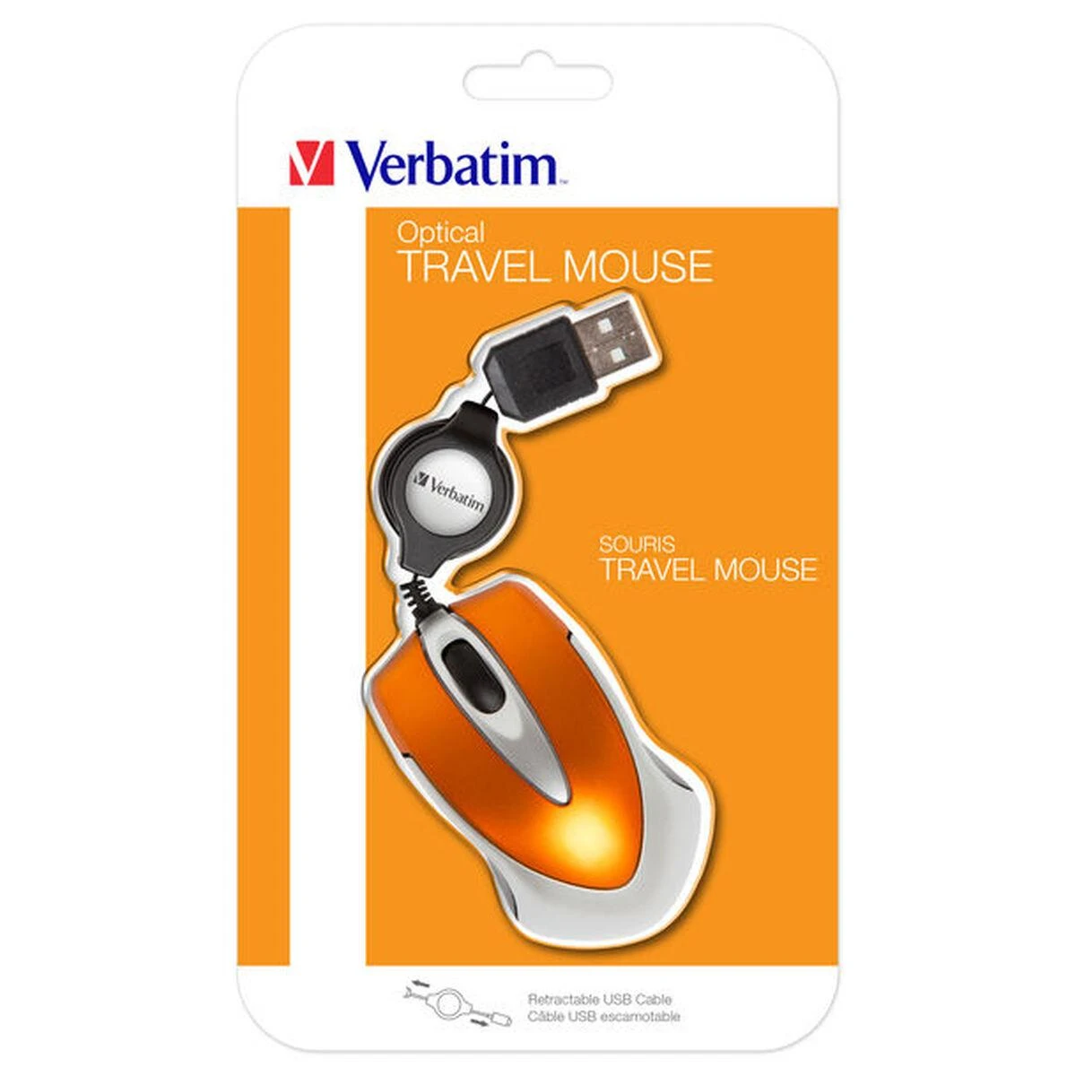 Verbatim Go Mini kompiuterinė pelė USB A tipo Optinis 1000 DPI