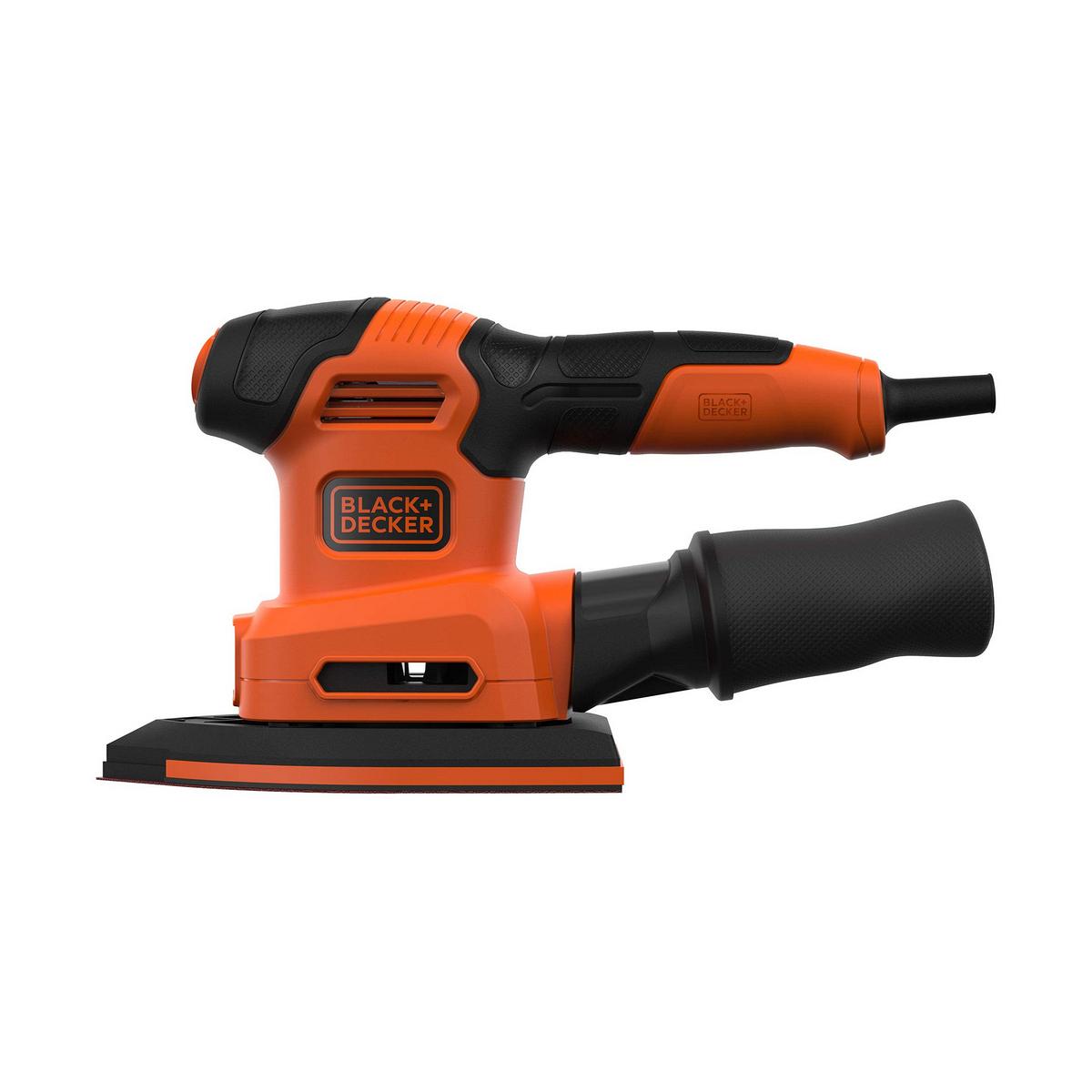 Black & Decker Juodas & Decker Trikampis šlifuoklis Juodas & Decker BEW200-QS; 200 W