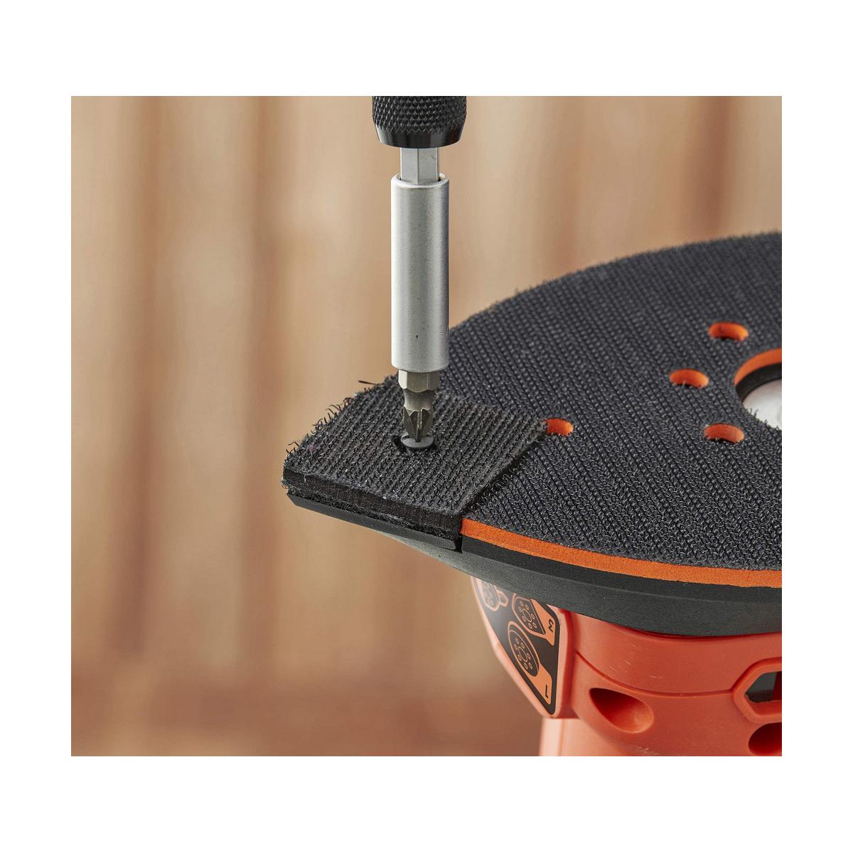 Black & Decker Juodas & Decker Trikampis šlifuoklis Juodas & Decker BEW200-QS; 200 W