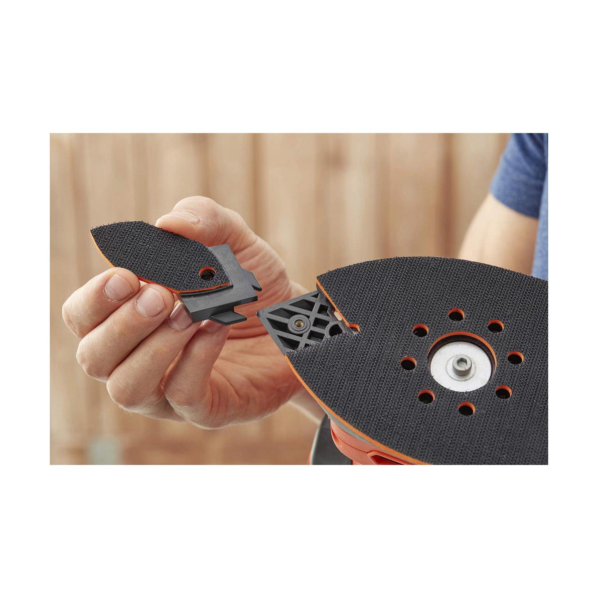 Black & Decker Juodas & Decker Trikampis šlifuoklis Juodas & Decker BEW200-QS; 200 W
