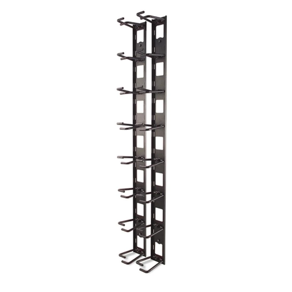 Schneider Electric APC VERTICAL CABLE ORGANIZER, 8 CABLE RINGS, ZERO U